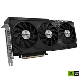 GIGABYTE GeForce RTX 4070 WINDFORCE OC 12G Graphics Card, 3X WINDFORCE Fans, 12GB 192-bit GDDR6X, GV-N4070WF3OC-12GD Video Card