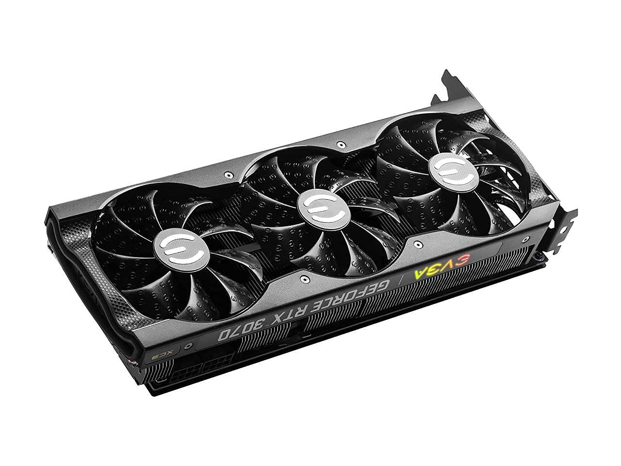 EVGA GeForce RTX 3070 XC3 Ultra Gaming, 08G-P5-3755-KL, 8GB GDDR6, iCX3 Cooling, ARGB LED, Metal Backplate, LHR (Renewed)