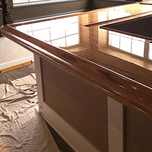 TotalBoat Table Top Epoxy Resin 2 Quart Kit - Crystal Clear Coating and Casting Resin for Bar Tops, Table Tops, Wood, Concrete, Epoxy Art & Crafts