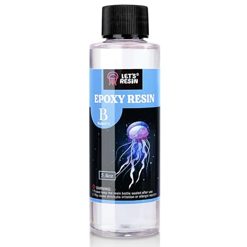 LET'S RESIN Resin Hardener Only 5.4OZ, Part B Epoxy Hardener