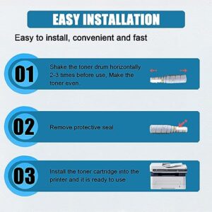 RIOMAN TN217 Toner Cartridge High Yield Replacement Compatible for Konica Minolta TN217 Toner Cartridge Work for Konica Minolta Bizhub 223 283 7828 Printers