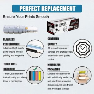 RIOMAN TN217 Toner Cartridge High Yield Replacement Compatible for Konica Minolta TN217 Toner Cartridge Work for Konica Minolta Bizhub 223 283 7828 Printers