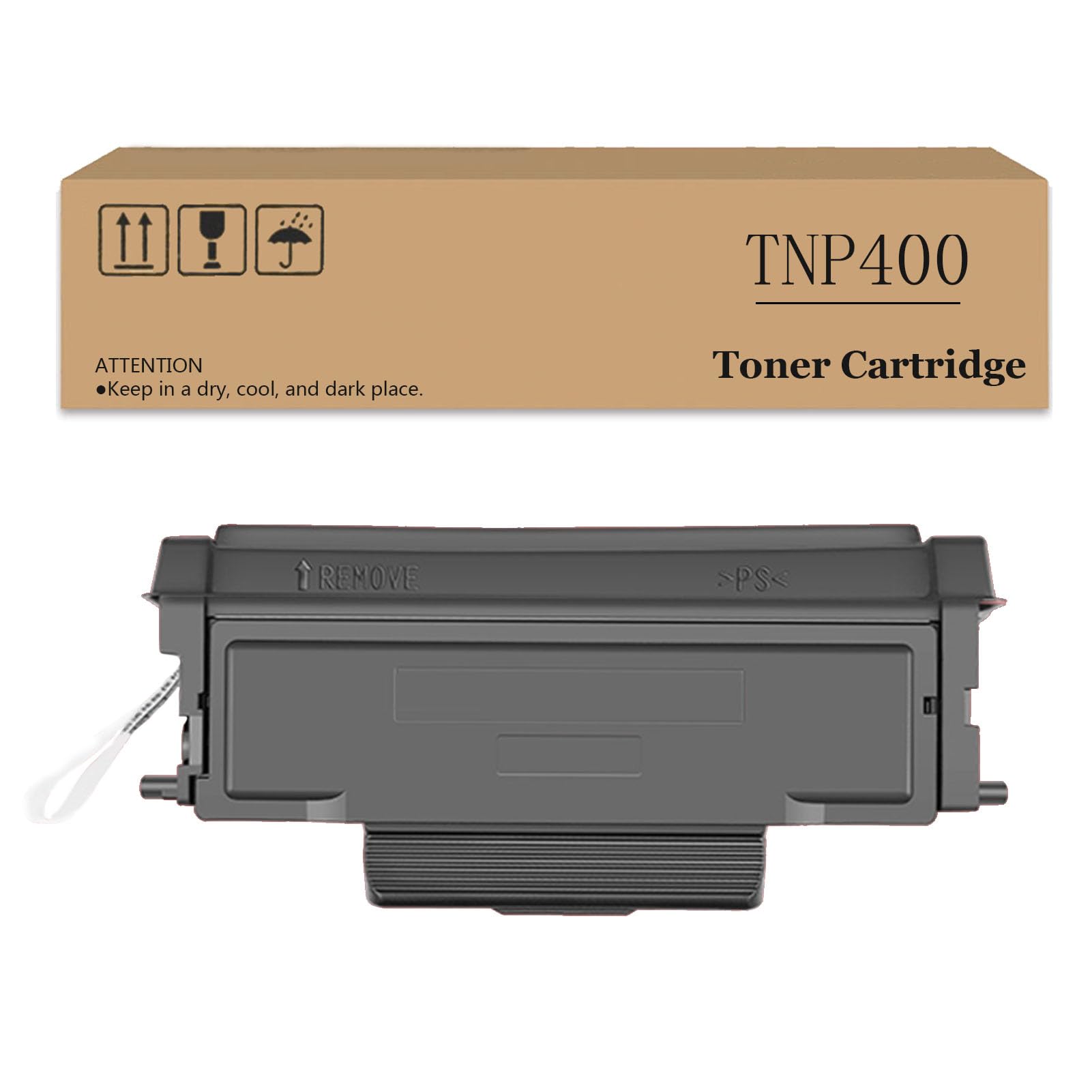 FLOAPA TNP400 Toner Cartridge Use for Konica Minolta Bizhub 3002MF 3022MF Printers