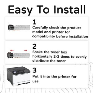 RIOMAN TN121 Toner Cartridge Compatible Replacement for Konica Minolta TN121 to Use with BH216 236 215I Toner Printer Black