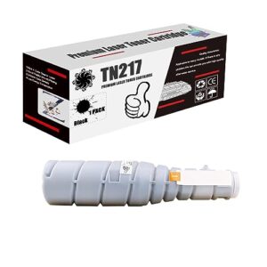 JENKEM High Yield Replacement Compatible for Konica Minolta TN217 Toner Cartridge Work for Konica Minolta Bizhub 223 283 7828 Printers Black 1 Pack