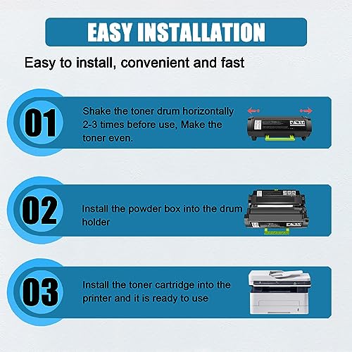 RIOMAN TNP35 Toner Cartridge Compatible with Chip Replacement for Konica Minolta High Yield Compatible for Konica Minolta Bizhub 4000P Toner Printers