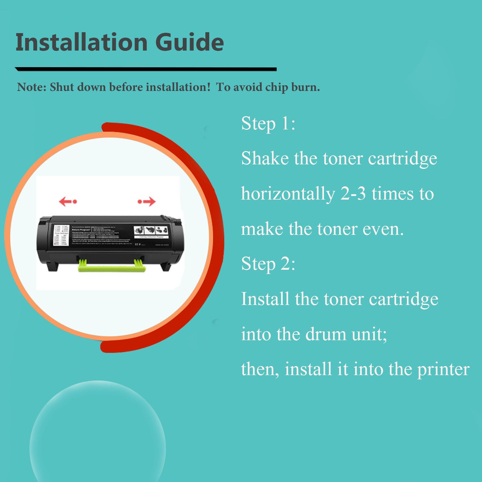 FLOAPA TNP-35 TNP35 Toner Cartridge Use for Konica Minolta Bizhub 4000P Printers