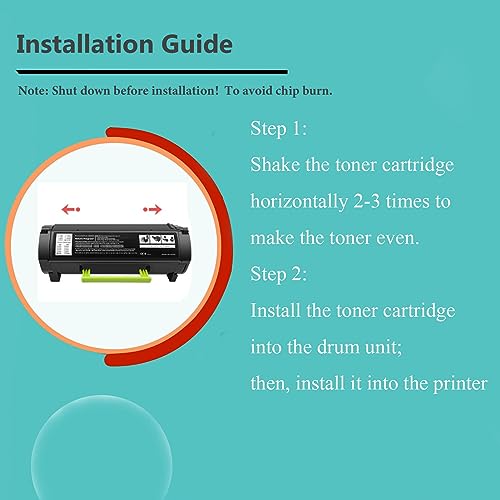 FLOAPA TNP44 Toner Cartridge Use for Konica Minolta Bizhub 4050 4750 Printers