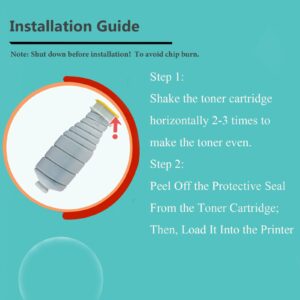 FLOAPA TN015 Toner Cartridge Use for Konica Minolta Bizhub Pro 951 Printers