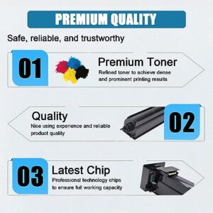 RIOMAN TN912 Toner Cartridge High Yield Replacement Compatible for Konica Minolta TN912 Toner Cartridge (with Chip) Work for Konica Minolta Bizhub Pro 958 Printer