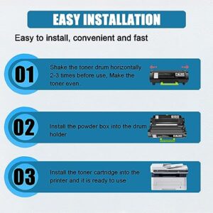 RIOMAN TNP41 TNP43 Toner Cartridge Compatible with Chip Replacement for Konica Minolta High Yield Compatible for Konica Minolta Bizhub 3320P Toner Printers