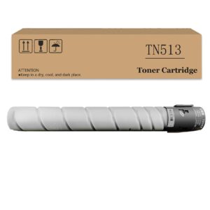 FLOAPA TN-513 Toner Cartridge Use for Konica Minolta Bizhub 454e 554e Printers