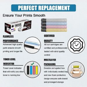 RIOMAN Standard Capacity Replacement Compatible for Konica Minolta TN223 Toner Cartridge (with Chip) Work for Konica Minolta Bizhub C226 C256 C266 C7222 C7226 Printers 1 Cyan Pack