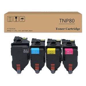 FLOAPA TNP80 Toner Cartridge Use for Konica Minolta Bizhub C3320i Printers,13000 Pages