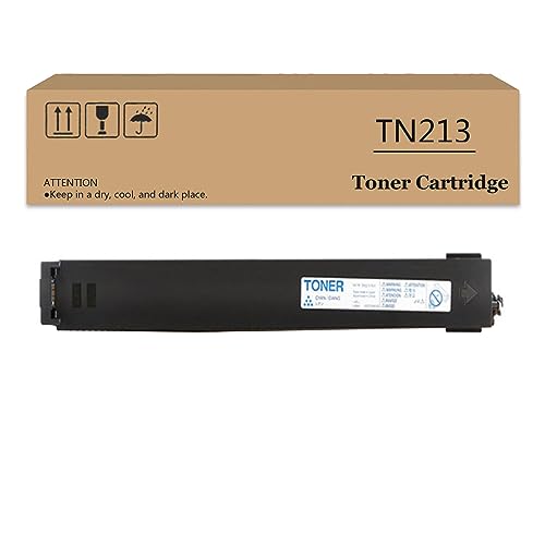 FLOAPA TN213 TN-213 Toner Cartridge Use for Konica Minolta Bizhub C203 C253 Printers Cyan