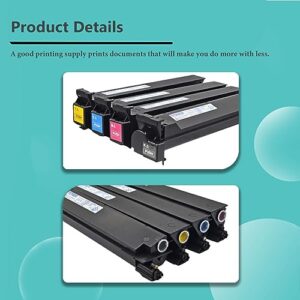 FLOAPA TN213 TN-213 Toner Cartridge Use for Konica Minolta Bizhub C203 C253 Printers Cyan