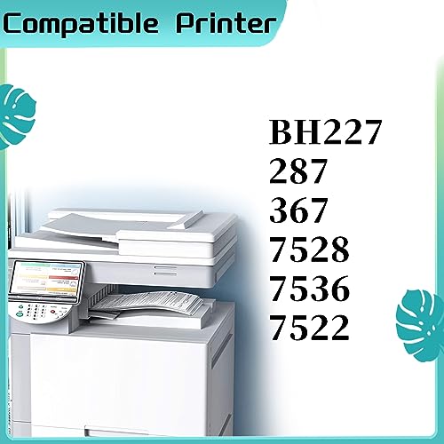 NEZIH for Konica Minolta TN323 Toner Cartridge High Yield Compatible for BH227 287 367 7528 7536 7522 Printer Black 2 Pack