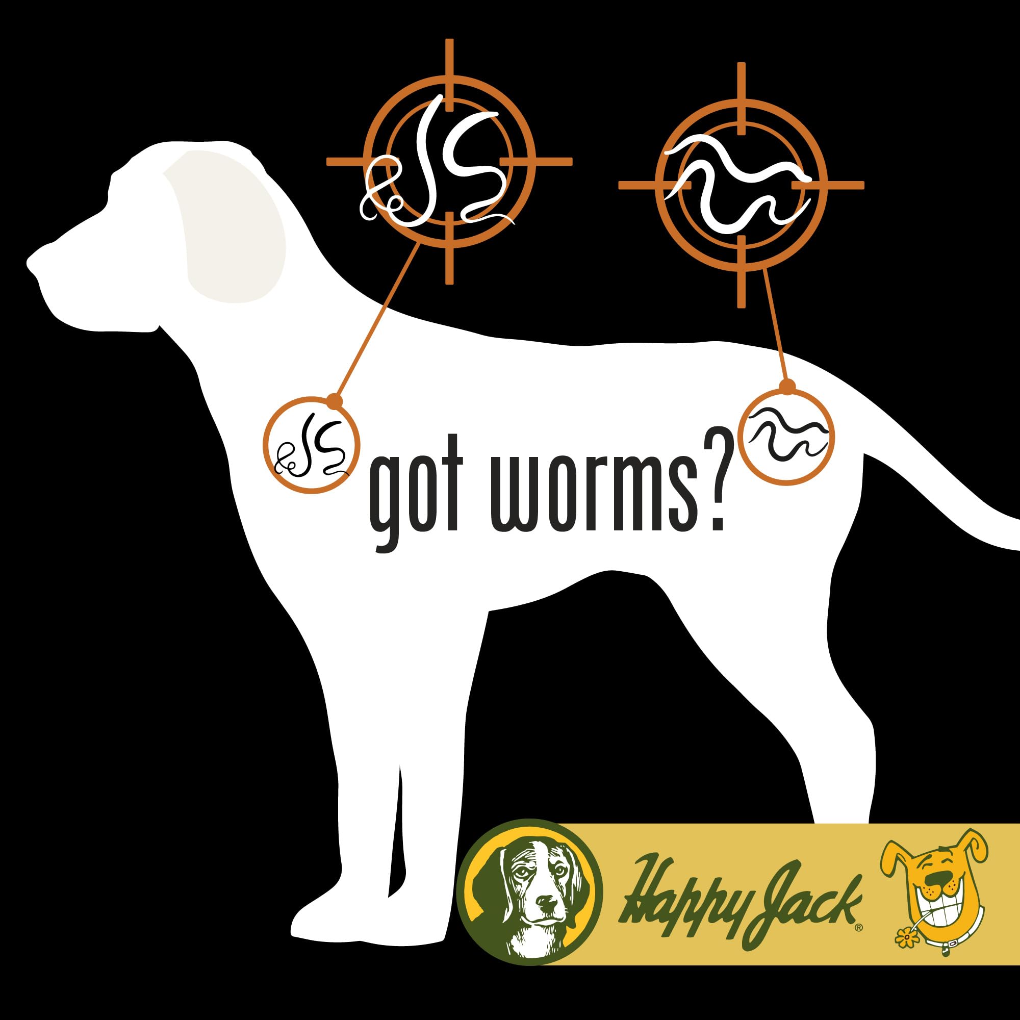 Happy Jack Liqui-Vict 2X Liquid Dog Dewormer for Large, Medium & Small Breeds (2 oz), Wormer Removes 2 Types of Roundworms & 2 Types of Hookworms, for Puppies to Seniors to Lactating Moms