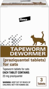 bayer expert care tapeworm dewormer for cats and kittens