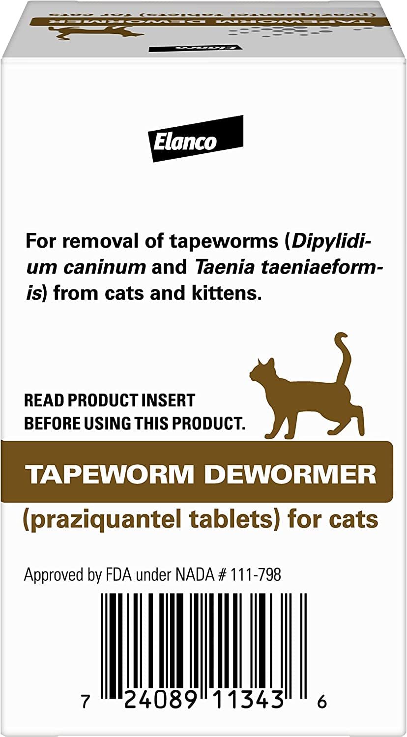 Bayer Expert Care Tapeworm Dewormer for Cats and Kittens