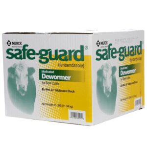 merck 2259820 wormer safeguard block enproal molasses