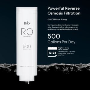 Brio Reverse Osmosis Membrane Replacement for ROSL500 and ROSL500WHT