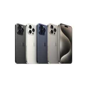 Boost Infinite iPhone 15 Pro Max (256 GB) — White Titanium [Locked]. Requires unlimited plan starting at $60/mo.