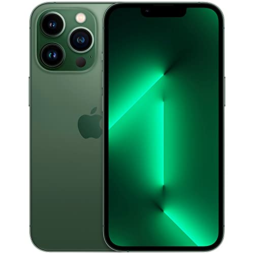 Apple iPhone 13 Pro Max, 256GB, Alpine Green - Unlocked (Renewed)