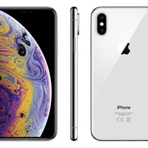 Apple iPhone Xs Max, 64GB, Silver - for T-Mobile (Renewed)