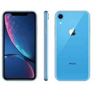 apple iphone xr, 256gb, blue for gsm carriers (renewed)