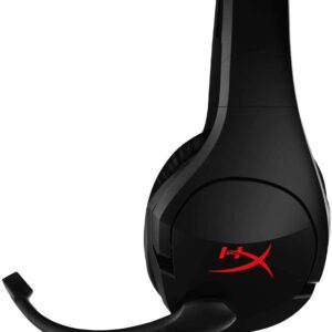 HyperX Cloud Stinger – Gaming Headset, Lightweight, Comfortable Memory Foam, Wired, Swivel to Mute Noise-Cancellation Mic, Works on PC, PS4, PS5, Xbox One/Series X|S, Nintendo Switch and Mobile ,Black