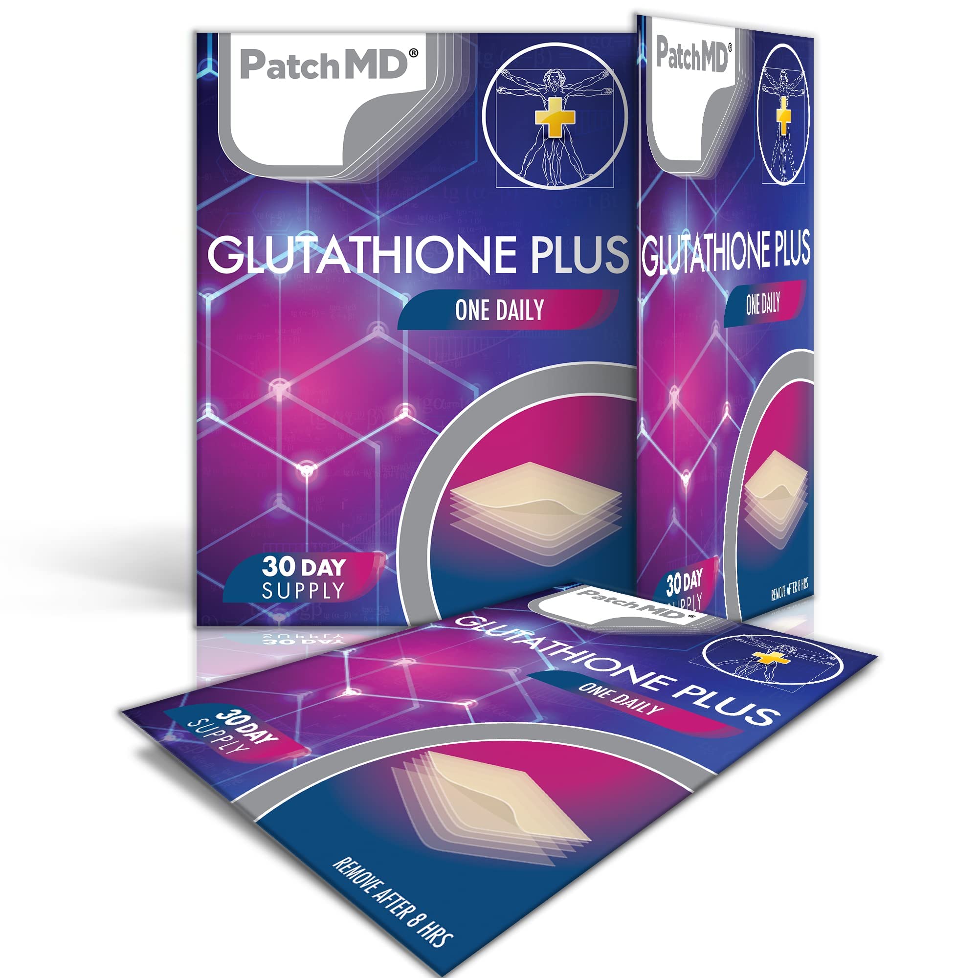 PatchMD Glutathione Plus Topical Patch - 30 Day Supply