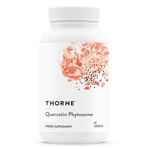 THORNE Quercetin Phytosome - Exclusive Phytosome Complex for Immune Health, Respiratory Support, and Seasonal Allergy Relief - 60 Capsules