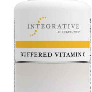 Integrative Therapeutics Buffered Vitamin C Capsules 1,000 mg - Immune Support Supplement* - Antioxidant Support* - Gentle Formula - Gluten Free - 60 Vegan Capsules