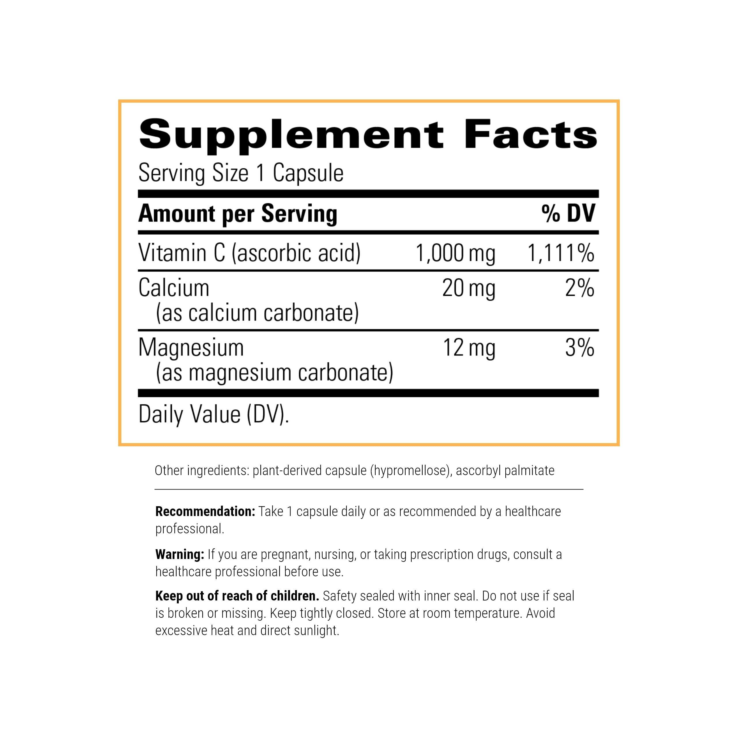 Integrative Therapeutics Buffered Vitamin C Capsules 1,000 mg - Immune Support Supplement* - Antioxidant Support* - Gentle Formula - Gluten Free - 60 Vegan Capsules