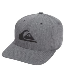 quiksilver mens amped up hat baseball cap, black, large-x-large us