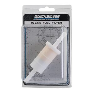 Quicksilver by Mercury Marine 879885Q Inline Fuel Filter for Mercury and Mariner Outboards