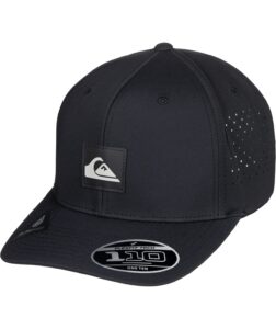 quiksilver mens adapted hat baseball cap, black, large-x-large us