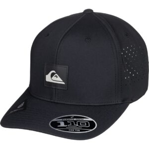 Quiksilver mens Adapted Hat Baseball Cap, Black, Large-X-Large US