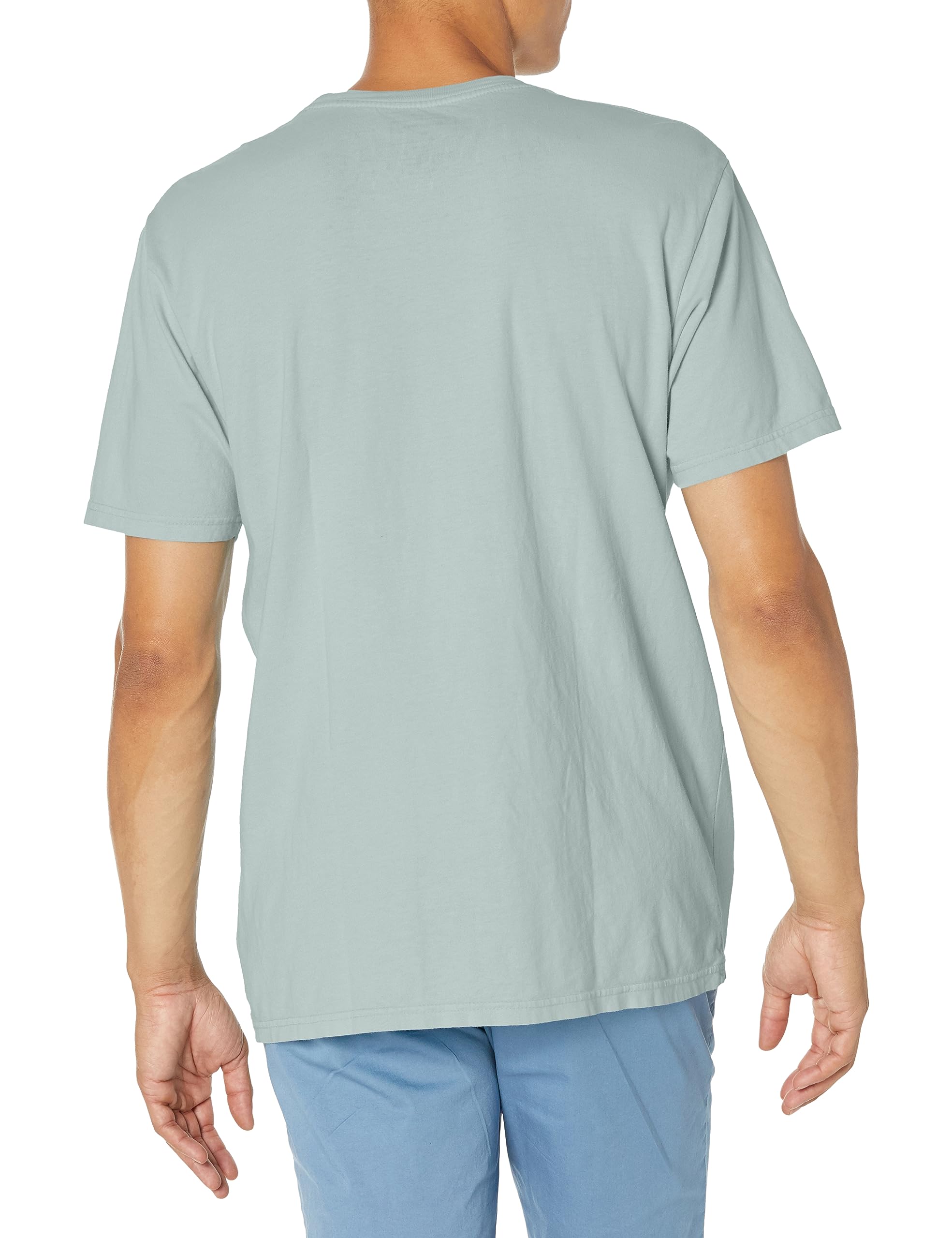 Quiksilver Men's Basic Pocket Tee Shirt, Sleet 233