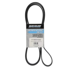 Quicksilver 865615Q02 Serpentine Belt - 2, 285 mm Long for Select MerCruiser 8.1S Engines and MerCruiser 496 Magnum Engines