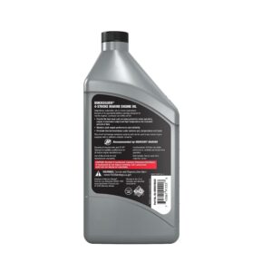 Quicksilver by Mercury Marine 25W-40 Synthetic Marine Engine Oil, 1 Qt.