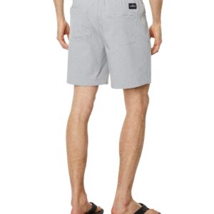 Quiksilver Men's Taxer Heather Amphibian 18 Hybrid Short, Sleet, Large