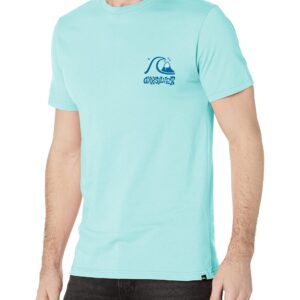 Quiksilver Men's Escape Route Tee, ANGEL BLUE, X-Large