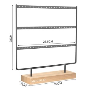 Mocolo Earring Organizer Stand, Earring Display Stand, Earring Holder for Hanging Earrings