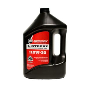 oem mercury 4-stroke fcw 10w-30 outboard motor oil one gallon