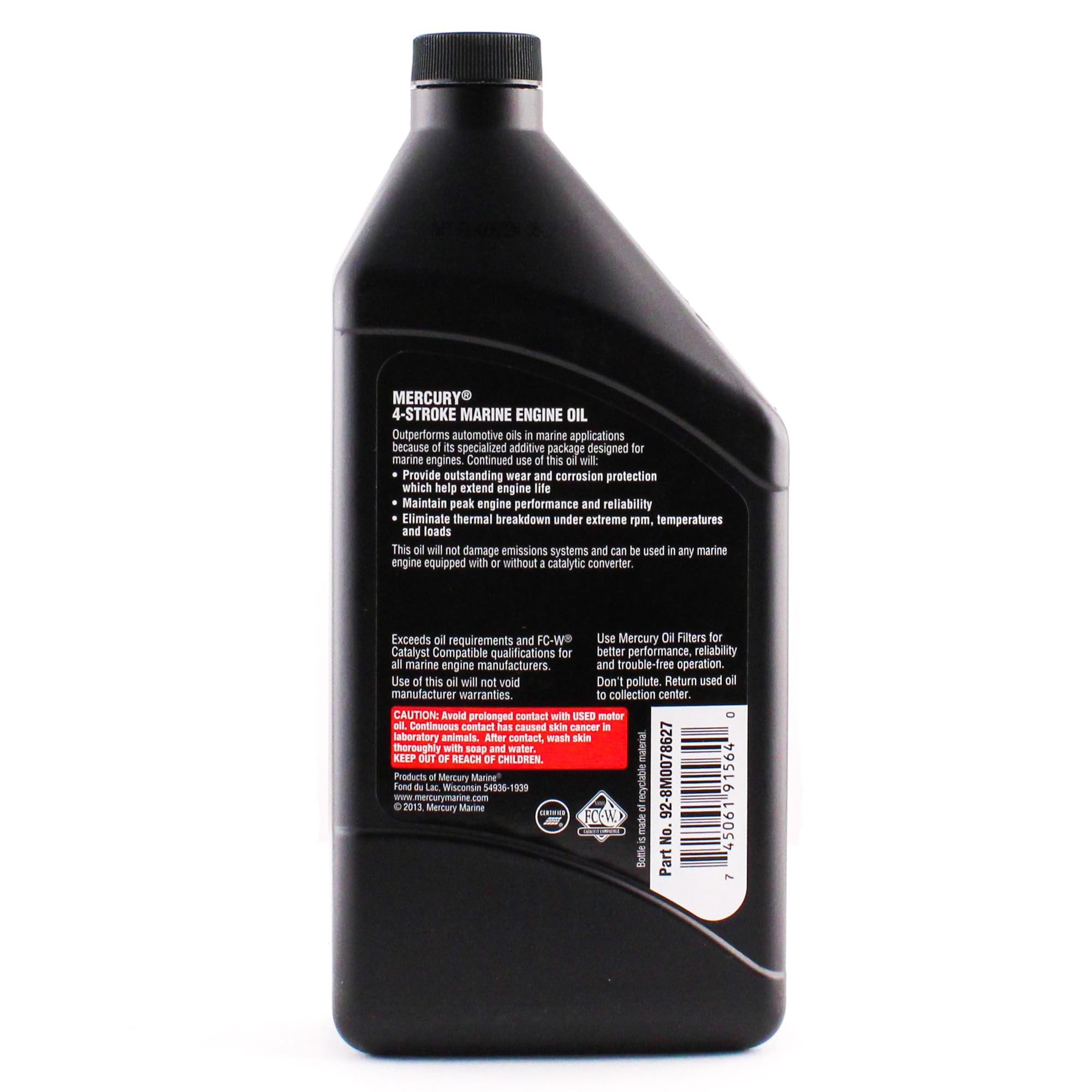 Mercury Lubricants 4-Stroke - Quart