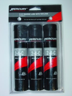 Mercury 2-4-C Marine Lubricant Cartridges 92-802861A 1