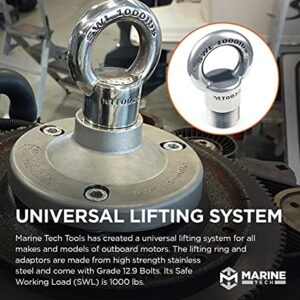 Marine Tech Tools Mercury Lifting Ring, Universal Lifting System AMT0022, Mercury Outboard Lifting Eye, Outboard Flywheel Puller, Mercury Lifting Eye, Boat Tools, Outboard Motor Stand