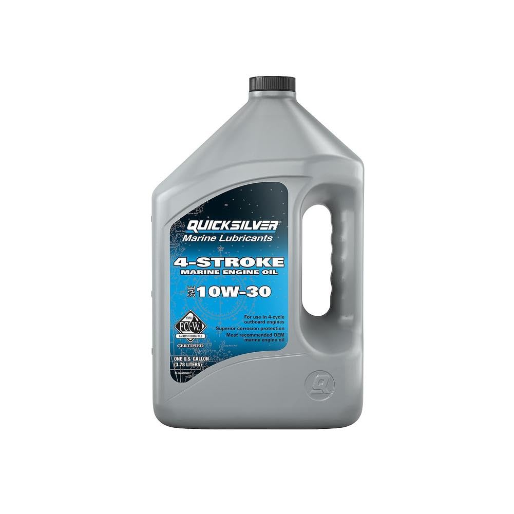 Quicksilver 10W-30 Marine Engine Oil - 1 Gallon